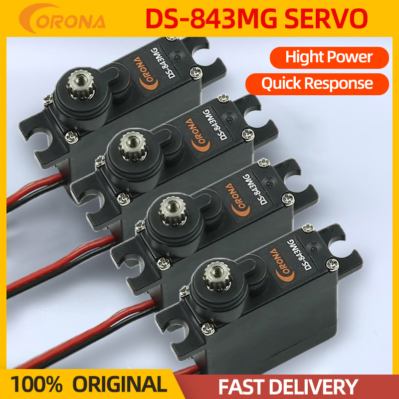 4 pçs corona ds843mg servo dig - Brushless Motor Thrust Test Stand avaliação e preço