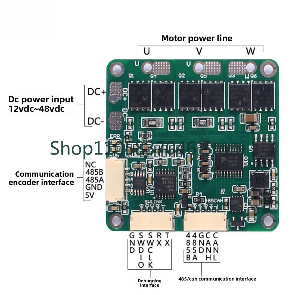 Placa de controle de motor sem - Direct Drive Servo Motor Robotics avaliação e preço